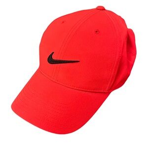 Nike Hat. Red Dri-Fit Legacy91. Like New Condition. Velcro Adjustable. Mens OS.
